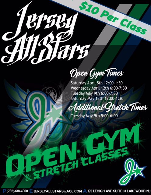 Jersey All Star Cheerleading 