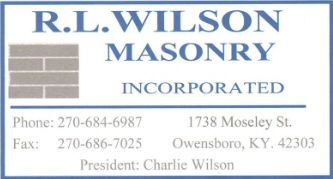 R.L. Wilson Masonry Inc..